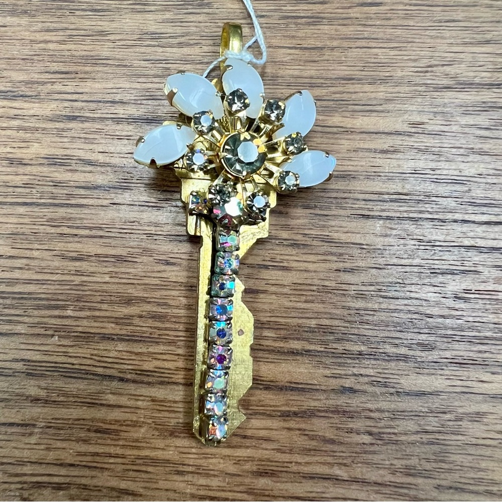 Repurposed Key Pendant